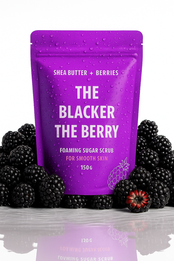 The Blacker The Berry – Blackberry Foaming Body Scrub