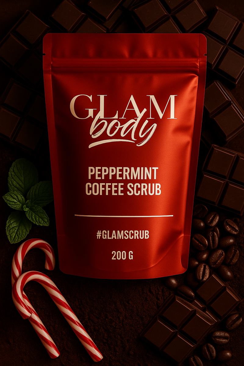 PEPPERMINT MOCHA COFFEE SCRUB FOR TIRED MUSCLES (Limited Edition)