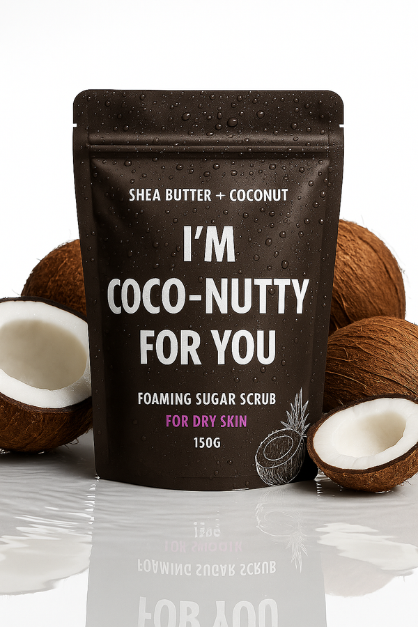 I’m Coco-Nutty For You – Coconut Foaming Body Scrub