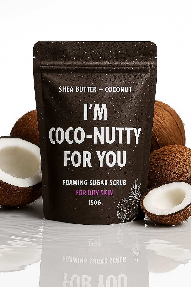 I’m Coco-Nutty For You – Coconut Foaming Body Scrub