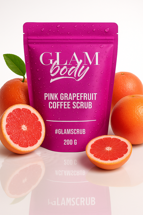 PINK GRAPEFRUIT BODY SCRUB FOR THE GLOW