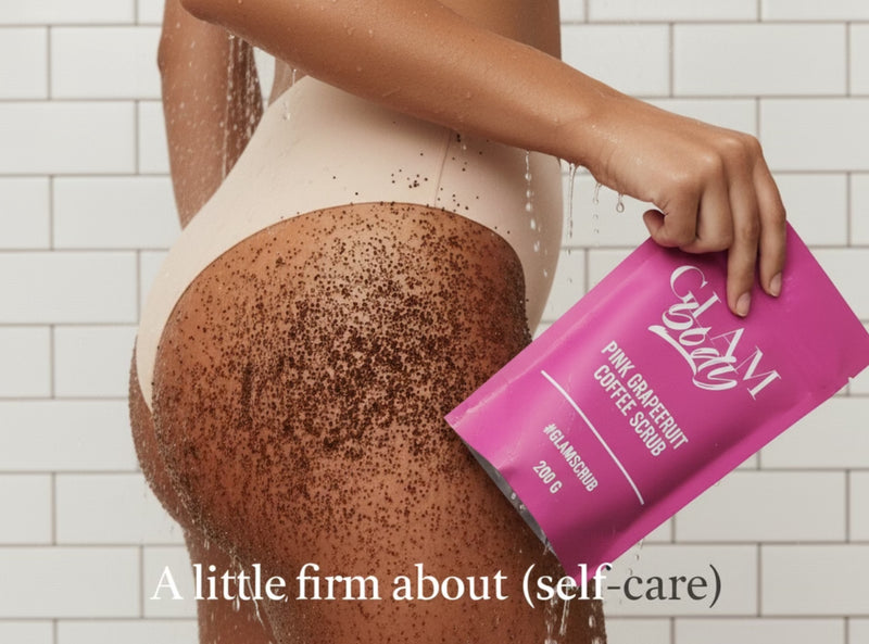 PINK GRAPEFRUIT BODY SCRUB FOR THE GLOW