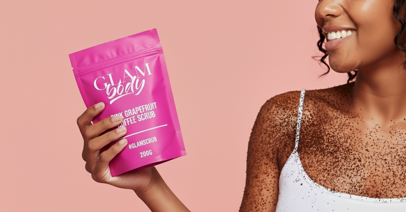 PINK GRAPEFRUIT BODY SCRUB FOR THE GLOW